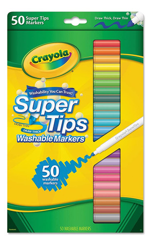 Cyo - Super Puntas Lavables Crayola Linea Fina Marcado