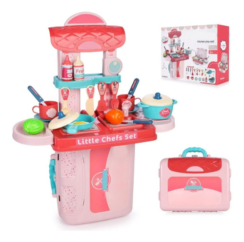 Juego De Juguetes De Cocina, 30 Piezas, Habilidades Interact