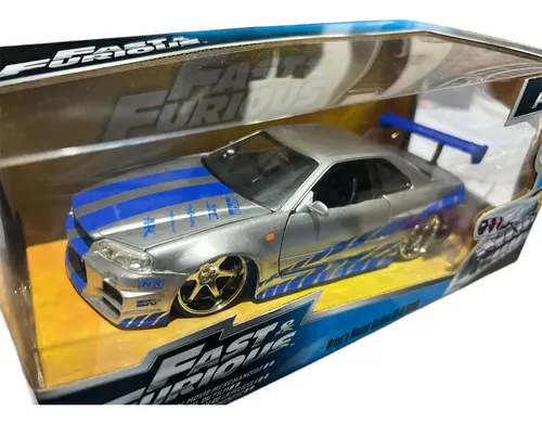 Jada Toys Do Nissan Skyline Gt-r (r34) Do Brian 1/24