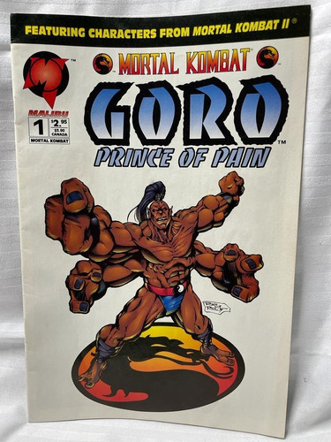 Comic Mortal Kombat Goro #1