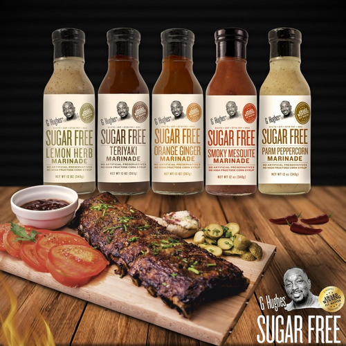 G Hughes Salsa Teriyaki Sin AzĂșcar,gluten,salsa Keto