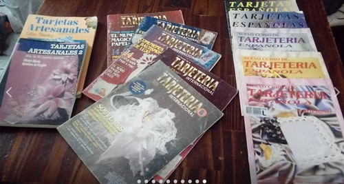 Revistas De Tarjeteria Artesanal