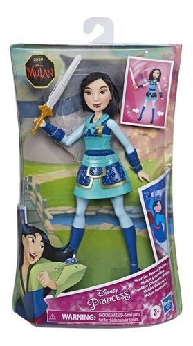 Boneca Princesas Disney Mulan - A Guerreira - E8628 - Hasbro