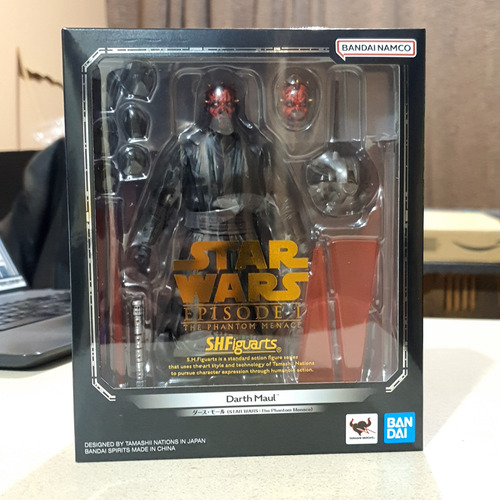 S.h. Figuarts Darth Maul Star Wars Episodio I Nuevo 2024