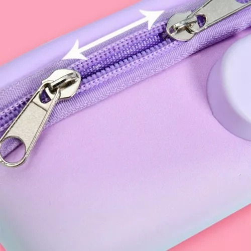 Lapicera 3d Estuche De Lápices Para Niños Astronauta Kawaii Color Morado