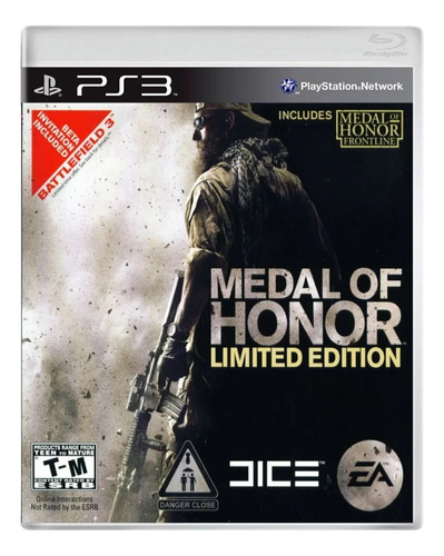 Jogo Medal Of Honor Limited Edition Ps3 Mídia Física - Usado