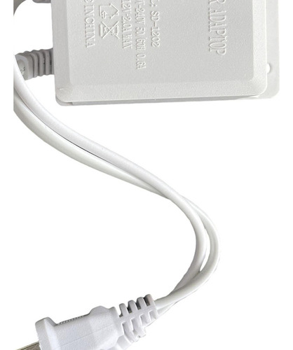 2 Cargador Adaptador De Ca De 12v 2a, Enchufe De Salida