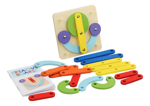 Número De Madera Construcción Puzzle Toy De Apilamiento De