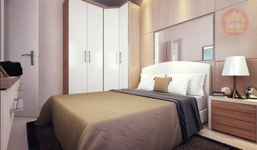 Apartamento À Venda, 46 M² Por R$ 216.000,00 - Parque São Vicente - São Vicente/sp - Ap4237