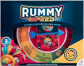 Novelty, Rummy Speed, Juego De Mesa, Máxima Calidad, Juegos