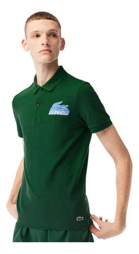 Chomba Mini Pique Hombre Lacoste Manga Corta