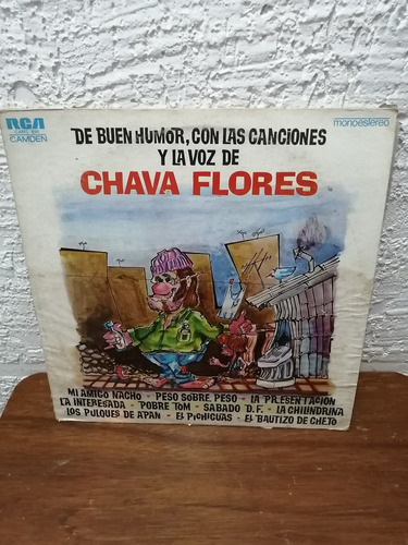 Disco Acetato Lp Chava Flores 