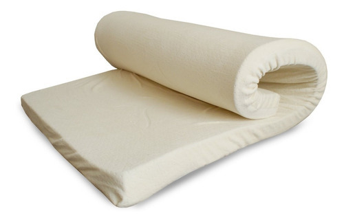 Colchón Individual de memory foam Bio Mattress Memory Foam Colchoneta beige - 100cm x 190cm x 6cm