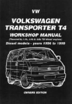 Volkswagen Transporter T4 Workshop Manual Owners Edition : D