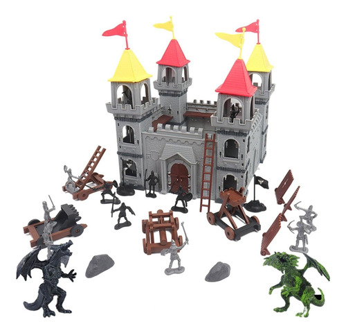Conjunto De 19 Hombres Del Unids/set-juego De Castillo .