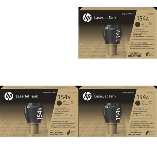 Toner Hp W1540a 154a1502 Negro 2,500 Pgs Original