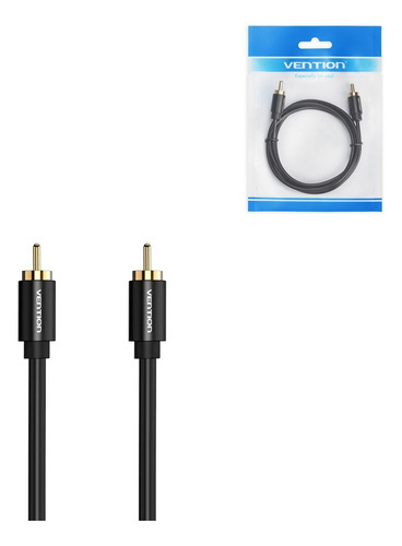 Cable 1m Coaxial Audio Digital Vention Oro Tv Stereo Bluray