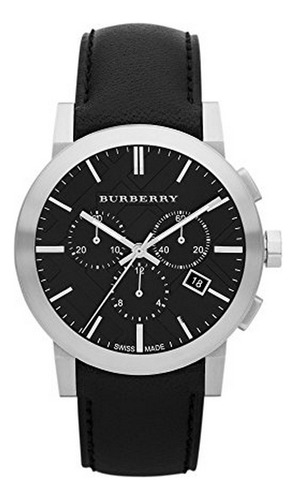 Reloj Burberry The City De Lujo Suizo Unisex De Acero Inoxid