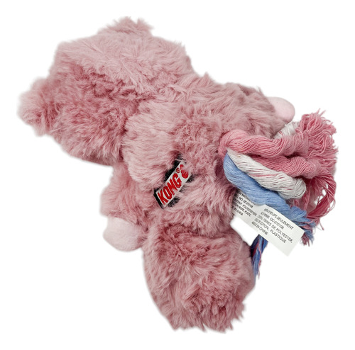 Brinquedo Pelúcia Com Apito Kong Knots Teddy Para Cachorro