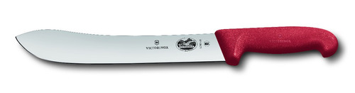 Cuchillo Victorinox Carnicero Hoja 25cm Inoxidable Rojo
