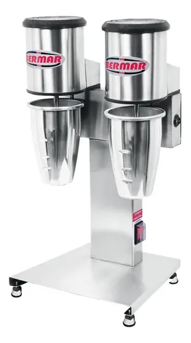 comprar Batedor De Milk Shake Duplo Industrial Aço Inox Bermar