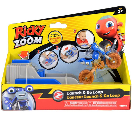 Ricky Zoom Set De Juego Launch & Go Loop