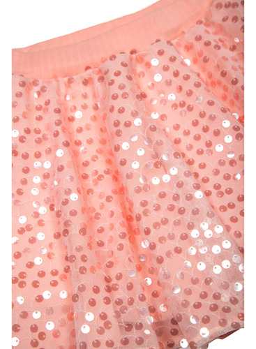 Conjunto Flower Saia Em Paetê Ma0218 +roupa Boneca Marthiê