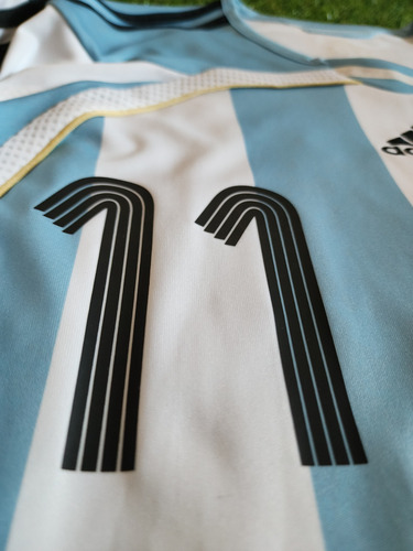 Camiseta Selección Argentina Utileria Tevez # 11 (Usado)