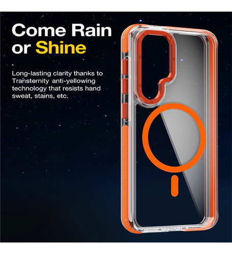 Funda De Teléfono De Cristal Transparente Para Samsung Galaxy S25 S24 S23 Ultra A56 A55 A54 A36 A34 A25 A16