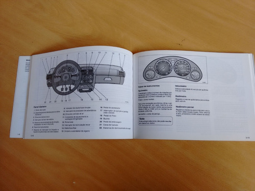 Manual Do Proprietário Corsa Ano 2000 Chevrolet 391q (Usado)