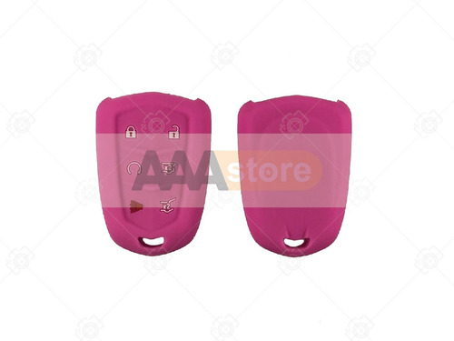 Funda Silicon Protector Llave Cadillac Xts 2015-2019 7 Color