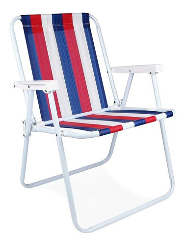 Cadeira Praia E Piscina Mor Sortidas Aço 2002 *promoção*