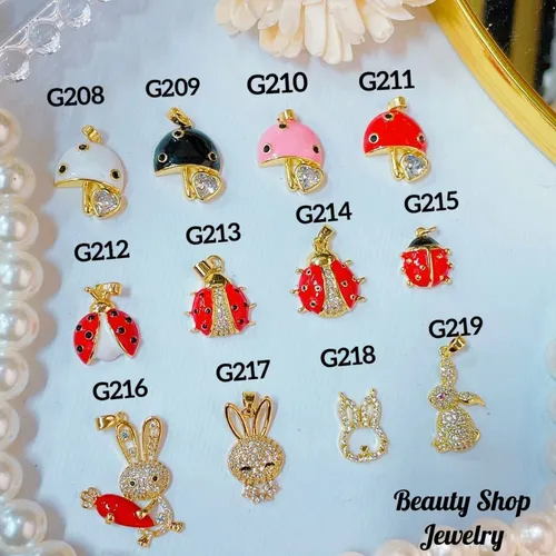Cadena Con Maxi Dijes