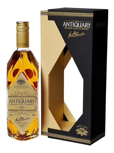 Whisky The Antiquary 21 Años Blended Scotch 700ml En Estuche