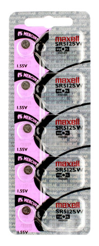 Pilas Maxell 335 Sr512sw X5unidades