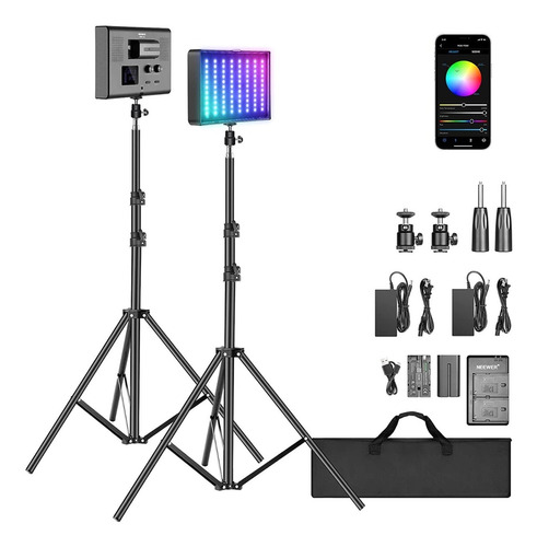 Kit De Iluminación Profesional Para Fotografía 