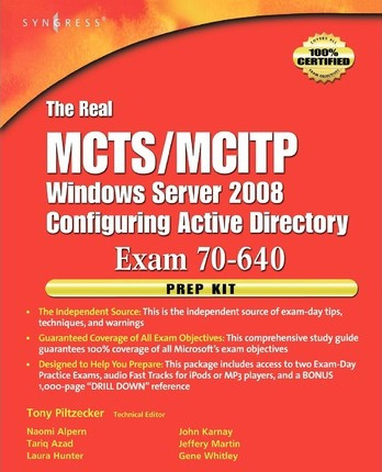 Libro The Real Mcts/mcitp Exam 70-640 Prep Kit : Independ...