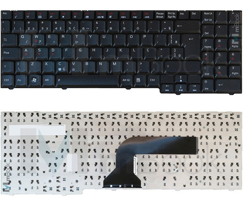 Teclado Asus G70sg G70 G71 Br