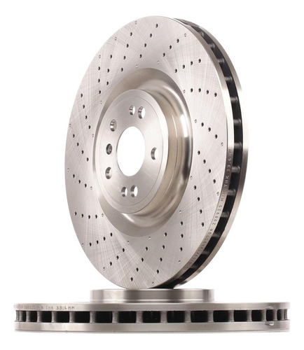 Par Disco De Freio Diant. Mercedes Ml 350 2011-2020 W166