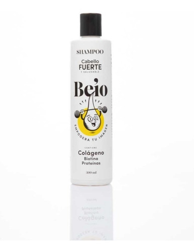 Shampoo Colágeno Cabello Fuerte Y Saludable Biotina Keratina