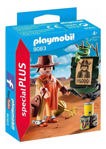 Playmobil Special Plus 9083, Vaquero Del Viejo Oeste !!!