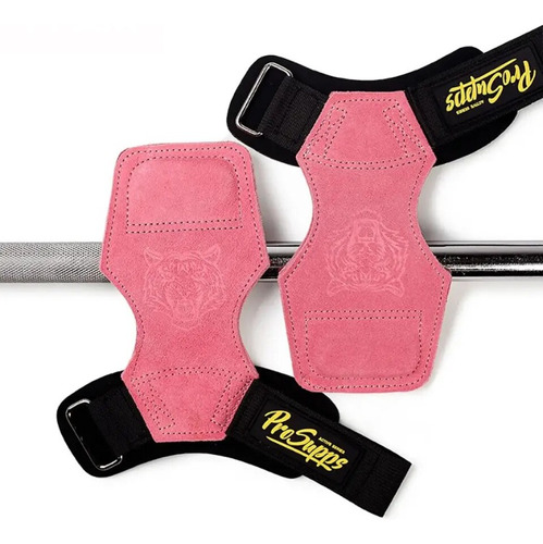 Straps Correas Levantamiento Pesas Gym Cuero De Vaca Premium