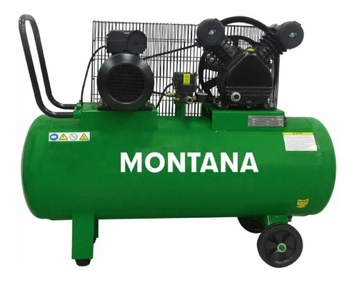 Compresor A Correa Montana - 200 Litros - Tyt