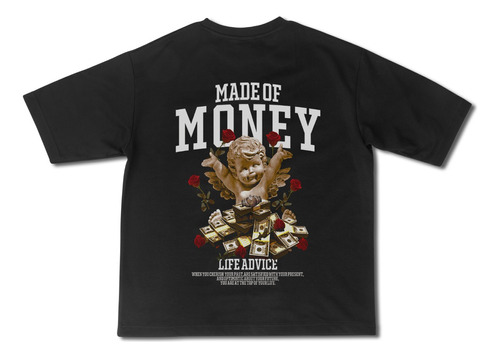 Remera Oversize Made Of Money Exclusive