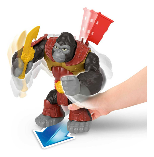 Imaginext Mundo Aventura Figura De Acción Gorila Samurai
