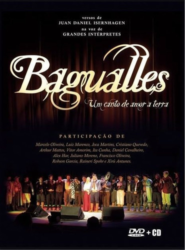Dvd+cd Bagualles - Um Canto De Amor À Terra