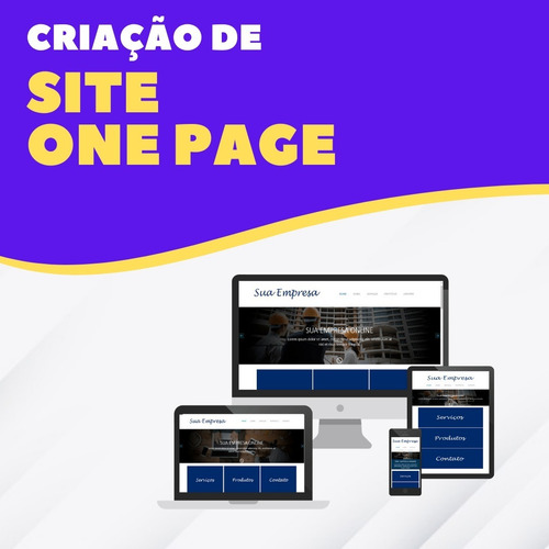 Criação De Site One Page