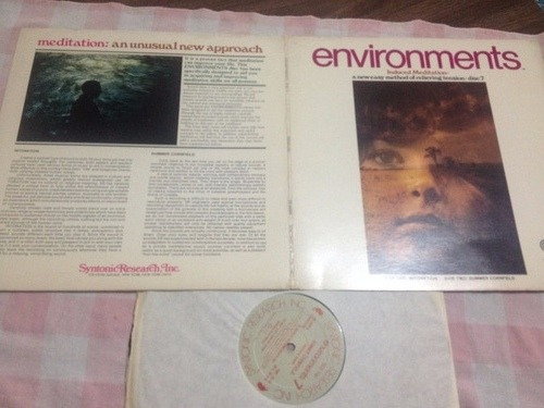 Meditacion Environments Disco De Vinil Original 