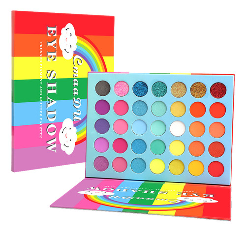Juego De Paleta De Maquillaje En Crema De Sombras De Ojos Ma