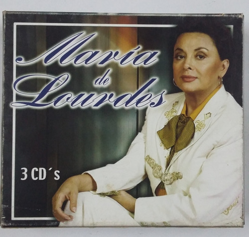 Cd Maria De Lourdes - Concierto En Vivo Vol 1 Y 2 Con Banda